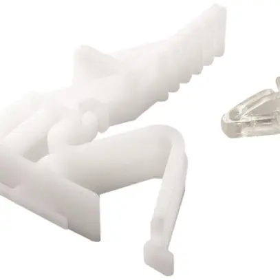 Scharnier-Set Kunststoff weiss UZ7 