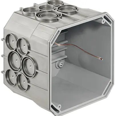 UP-Abzweigdose HSB Grösse 3 abgeschirmt (EMV), 115×115×90mm halogenfrei 