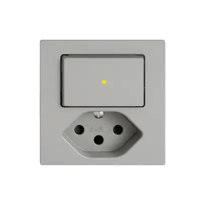 Combinazione EDIZIO.liv SNAPFIX® S6K+T13 shut.illuminazione frontale gi grc 
