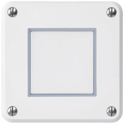 Contatto pulsante INC robusto IP55 2P bianco per combinazione 