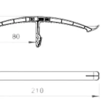 Attacco per cavo Bettermann 2033 STD 2×8 NYM3×1.5 grigio chiaro 