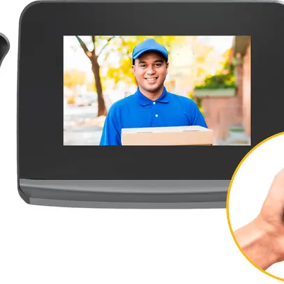 Kit citofono porta video Somfy V500 PRO io Connect, alimentatore a spina 