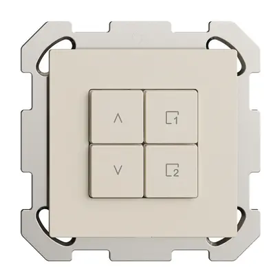 UP-Nebenstelle zu Storenschalter 1K/4T Szene WLAN Edue Wiser crema 