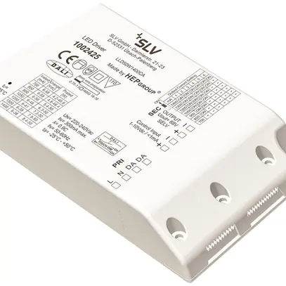 Convertisseur LED SLV MEDO 600 50W, 700…1400mA, 6…58V, DALI/1…10V 