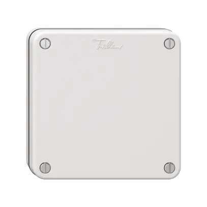 Plaque d'obturation NUP NEVO, profondeur 3 mm, blanc 
