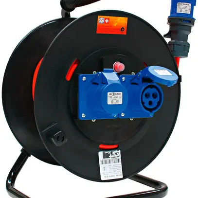 Avvolgicavo KU 25m 3×1.5mm² Bauflex 2×CEE16, T25 