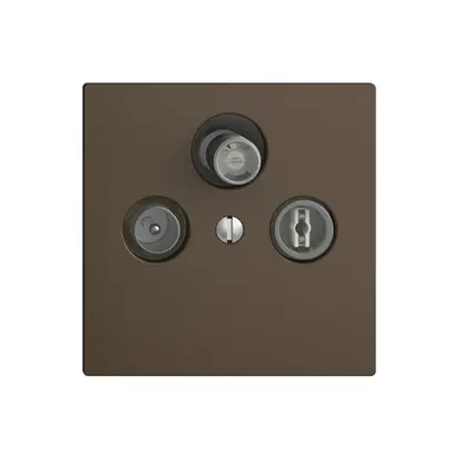 Prise d'antenne SAT/TV/R DB53 EDIZIOdue coffee avec SAT-F 