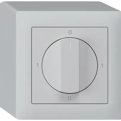 Interrupteur rotatif AP kallysto 0/2L gris clair avec manette 