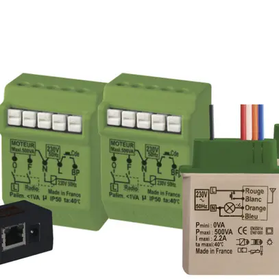 Kit de démarrage SMART LIGHT avec 2×MTR2000ERP, 2×MTV500ER, 1×YOKIS HUB 