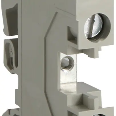 Morsetto di passaggio Hager 10mm², L, 400V/57A, a vite aperto sul lato 