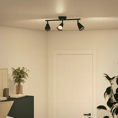 Spot Philips Cleft GU10 3×5W 484×152mm noir 