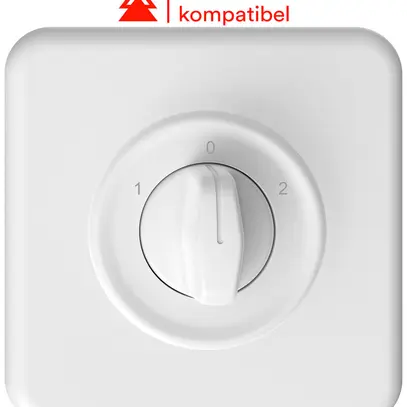 Interrupteur rotatif ENC STANDARDdue poign.invers.1P 1-0-2 p=40mm bc 