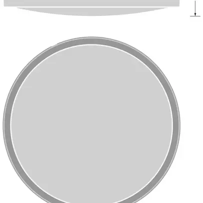 Plafoniera/applique LED BULKHEAD ROUND HF SEN 17.5W 2280lm 830/840 IP65 ne 