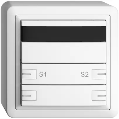 AP-IR-Taster ZEP BEAMIT EDIZIOdue 2-Tasten weiss 