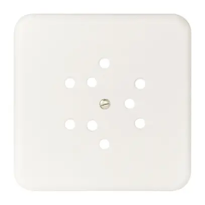 Kit frontal FH pour prise 3×T12 blanc 