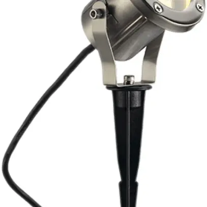 Lampada a picchetto da terra SLV NAUTILUS, GU10 35W IP55 acciaio pregiato 