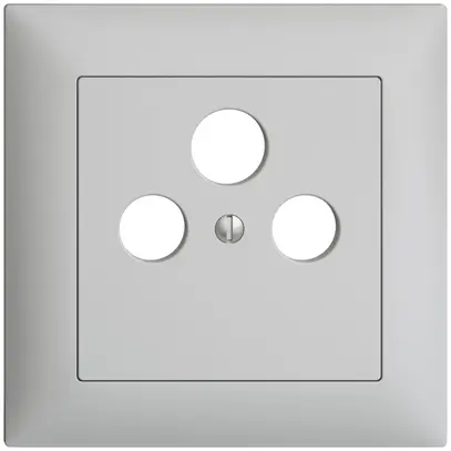 Kit frontale INC EDIZIOdue grigio chiaro 88×88mm 