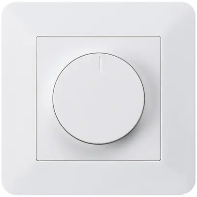Variateur rotatif station secondaire ENC Hager kallysto.trend blanc 