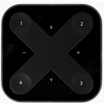 Trasmettitore RF da parete Casambi XPRESS RWBT, Bluetooth, 90×90×12mm, nero 