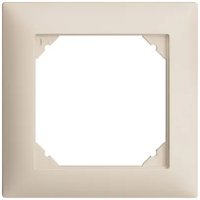 Cadre de recouvrement EDIZIOdue 1×1 crema 