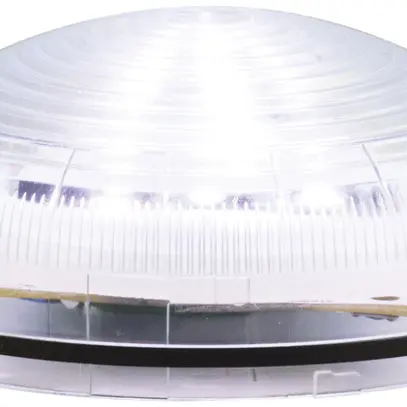 Sirena XLF con luce, RGB, senza base, IP66, Ø92×42.5mm 