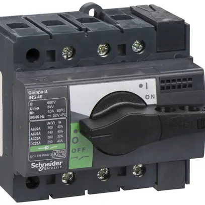 EB-Lasttrennschalter Schneider Electric NS-I 40 3L grau/schwarz 
