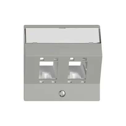 Kit de montage EDIZIO.liv SNAPFIX® pour freenet cat.5e/6 adaptateur 2× grc 