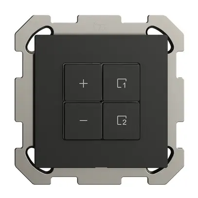 UP-Nebenstelle zu Dimmer 1K/4T Szene WLAN Edue Wiser schwarz 