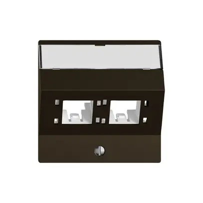 Kit de montage EDIZIO.liv SNAPFIX® pour freenet cat.6A adaptateur 2× br 