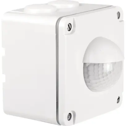 Rilevatore di presenza AP KNX/KLR Swiss Garde 300 IP55, bianco 
