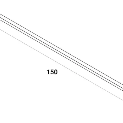 Câble d'alimentation SLV BATTEN 2×0.75mm² blanc 