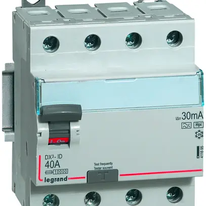 FI-Schutzschalter Legrand DX3, 4P 80A 30mA Typ F 10kA 