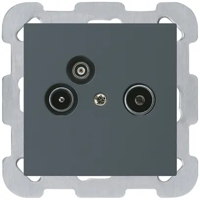 Prise pour antenne ENC R/TV-Données kallysto B 2GHz 19db anthracite 