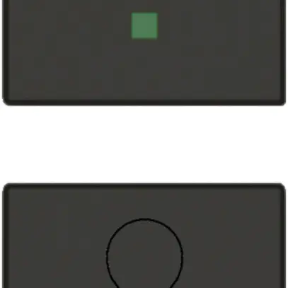 Jeu de touches ABB free@home lumière, anthracite 