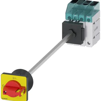 Sezionatore di carico Siemens SENTRON 3LD3 pavimento 40A 3LN 48×48mm ro/gi 