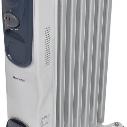 Radiatore OFR 7A, 1.5kW 230V 4.5kg 20×65×25cm bianco/grigio 