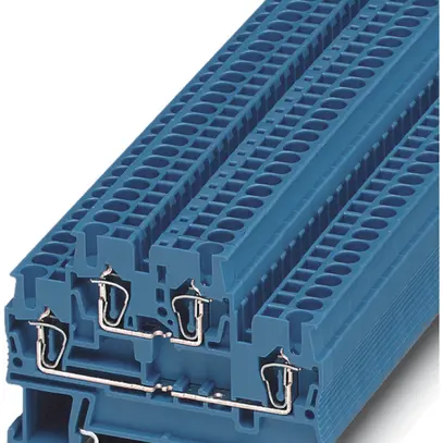 Morsetto 0.08…4mm² raccordo a molla blu 