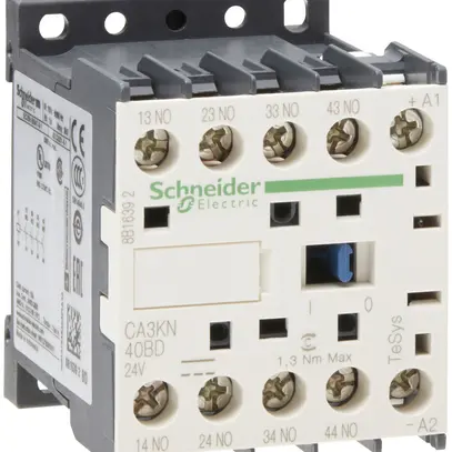 Contattore ausiliare Schneider Electric CA3-KN40 BD24VDC 4Ch 