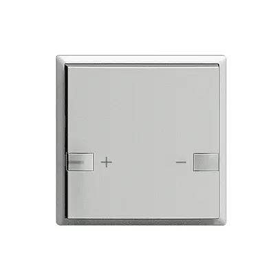 Kit frontal DALI 1t/2×ZEP EDIZIOdue, LED silver 