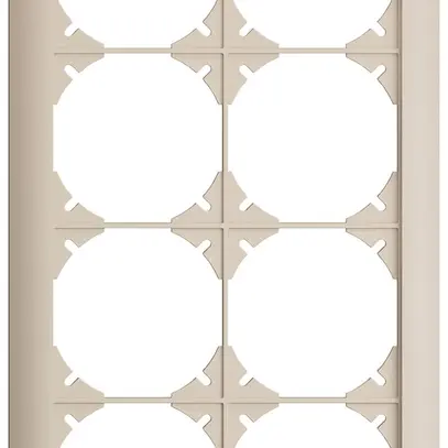 En-tête ENC EDIZIOdue SNAPFIX® 4×2 vertical 148×268mm crema 