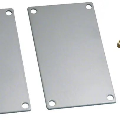 Pezzo finale tehalit DABA Al anodizzato, 50×80mm 