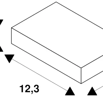 LED-Konverter SLV für NUMINOS 40W, 250…700mA 6…58V, dimmbar DALI 