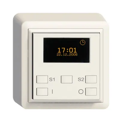 Timer astro. AP ON-OFF 1c/2t ZEP EDIZIOdue bianco 
