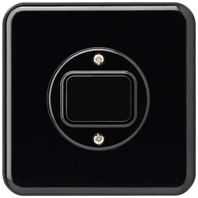 Interrupteur ENC basico 3/1L noir 