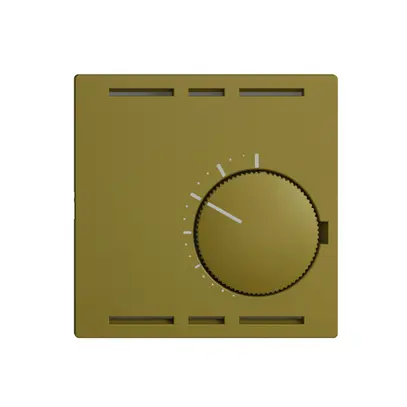 Termostato ambiente INC EDIZIOdue olive, senza interrutore 