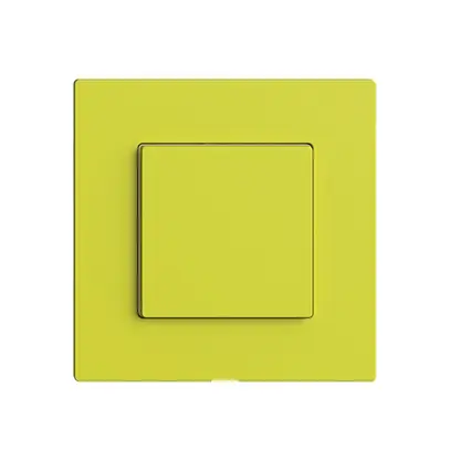 Interruttore 1K/1T Edue Wiser lemon 
