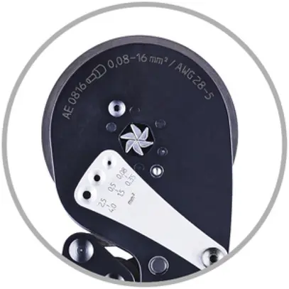 Outil de sertissage WZ AE 0816 0.08…16mm² 