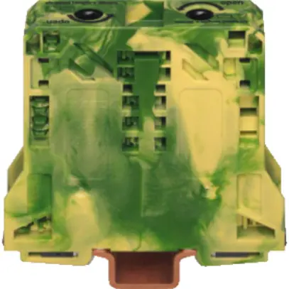 Morsetto di passaggio WAGO 2L 50mm² verde/giallo 