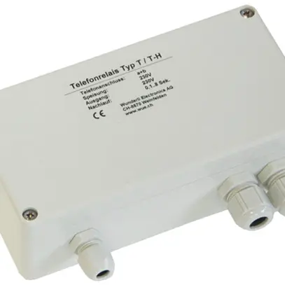 Relais téléphone pour courant fort T 230V pour klaxons ou luminaires 