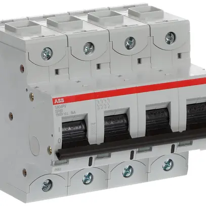 Disgiuntore ABB S804PV-SP80 4P 1500VDC 80A 5kA 6UM 